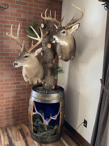 Whiskey Barrel Mount